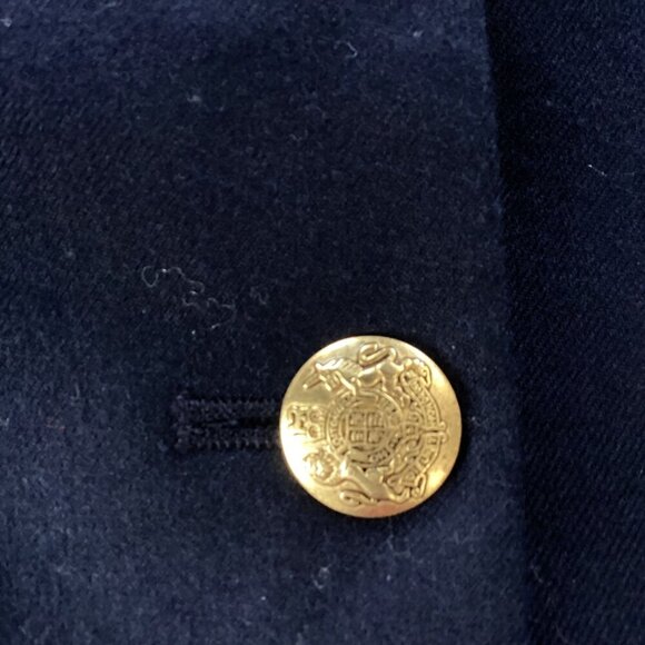 NWT J. Crew Navy Keating Boy Blazer 28639 Size 6 Gold Buttons - Picture 9 of 14